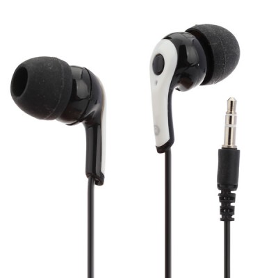 Stylish Black In-Ear Music Earphone Headphone for MP3 MP4 MP5